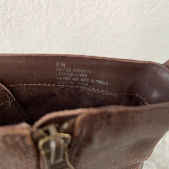 Kork-Ease siz Lace Up Leather Boots, 3 inch heals, 3/4 inch platforms, lug soles - Picture 6 of 8